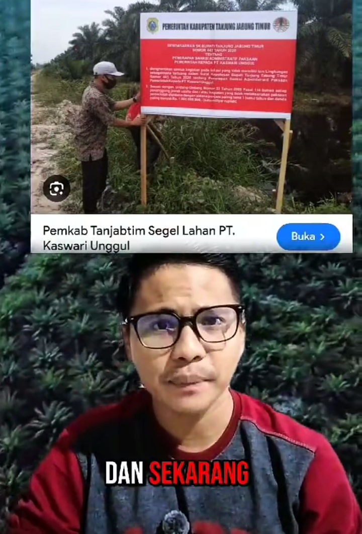 Tangkapan Layar dari Akun Media Sosial Dedi Saputra.