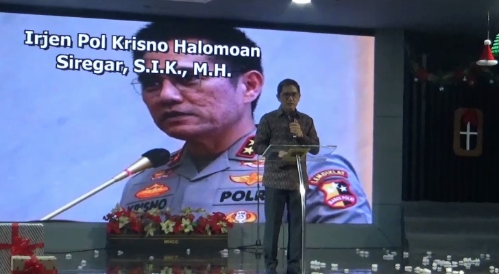 Kapolda Jambi, Irjen Pol. Krisno H. Siregar.