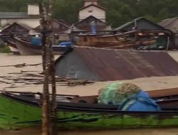 Cuaca Ekstrem, Satu Rumah di Tanjab Timur Hanyut Terbawa Arus