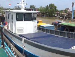 Bantuan Kapal 16 GT Mandeg di Dermaga, Nelayan Lambur Luar Terkendala Cuaca dan Jaring Belum Siap Pakai