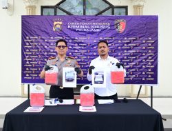 Ditreskrimsus Polda Jambi Bongkar Sindikat BBM Subsidi Penyuplai Tambang Emas Ilegal