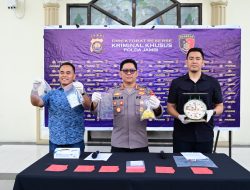 Ditreskrimsus Polda Jambi Bongkar Praktik Pengurangan Isi Tabung Elpiji Non-subsidi 