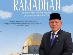 Marhaban ya Ramadan, Ketua DPRD Muaro Jambi Aidi Hatta Mengucapkan Selamat Menunaikan Ibadah Puasa