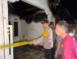 Empat Rumah di Simpang Limo Ludes Terbakar, Polsek Jaluko Pastikan Tidak Ada Korban Jiwa