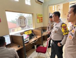 Kapolres Muaro Jambi Sidak Layanan 110, Tekan Respons Cepat bagi Publik