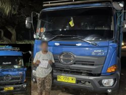 Over Kapasitas Hingga 40 Ton, 2 Truk Tronton Pengangkut Batu Bara Diamankan Satlantas Polres Muaro Jambi