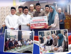 Wakil Bupati Muaro Jambi Salurkan Bantuan Pembangunan Masjid di Danau Kedap