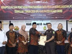 KPU Muaro Jambi Mutakhirkan Data Pemilih Triwulan I Tahun 2026 ​