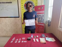 Satresnarkoba Polres Batang Hari Terjang Kebun Sawit, Gerebek Markas Sabu di Camp Terpal