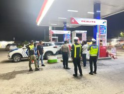Polda Jambi Gelar Patroli Skala Besar di SPBU, Pastikan Stok BBM Aman dan Cegah Pelangsir