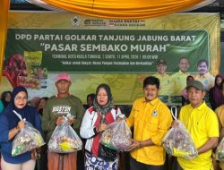 Golkar Tanjab Barat Gelar Pasar Murah, Ringankan Beban Warga di Tengah Kenaikan Harga