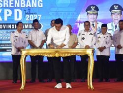 Bupati Fadhil Arief Optimis Musrenbang RKPD 2027 Perkuat Sinergi Pembangunan Batang Hari