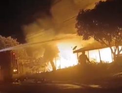 Rumah Jurnalis Senior di Tanjung Jabung Timur Terbakar, Satu Warga Lansia Tewas
