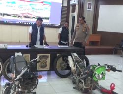 Sindikat Curanmor Lintas Provinsi Dibongkar Polres Muaro Jambi dan Polsek Sungai Bahar, Motor Hasil Curian Dipreteli Lalu Dibawa ke Lampung