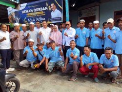Kadin Tanjabtim Kurbankan Sapi Terbaik untuk Nelayan di Kuala Jambi, Apif Firmansyah Tuai Pujian