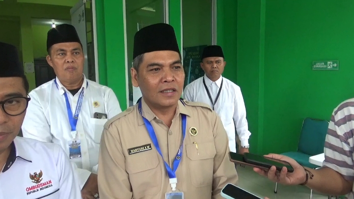 Kepala Kantor Wilayah Kementerian Haji dan Umrah Provinsi Jambi, Wahyudi Abdul Wahab.
