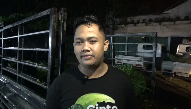 Owner Cipto Sayur, Hendrawan Cipta Pambudi.