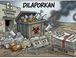 Dugaan Pelanggaran Limbah B3 Puskesmas Tempino Dilaporkan ke Polda Jambi