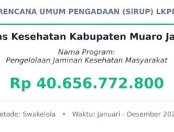 Dinkes Muaro Jambi Gelontorkan Anggaran Rp 40,6 Miliar untuk Jaminan Kesehatan Masyarakat Tahun 2026