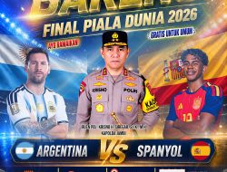 Warga Jambi Merapat! Polda Jambi Gelar Nobar Final Piala Dunia 2026, Ada Doorprize Menarik