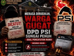 DPD PSI Sungai Penuh Diterpa Isu Pencatutan Nama, Warga Layangkan Gugatan Perdata