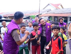 Trauma Pasca Kebakaran di Asrama Polisi, Biro SDM Polda Jambi Turun Tangan Beri Pendampingan Psikologis untuk Anak-anak
