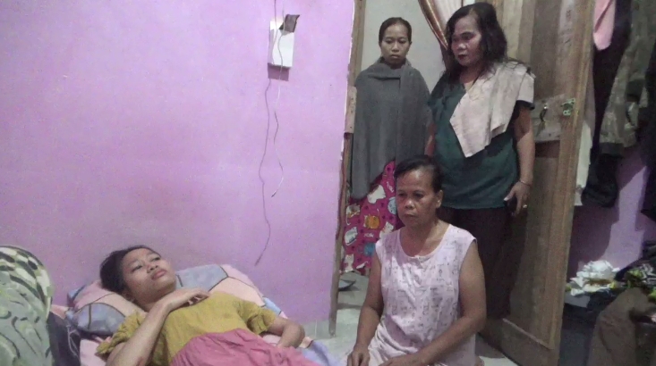Foto: Korban Dugaan Pengeroyokan Masih Terbaring Lemas.