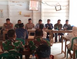 Cegah Kesalahpahaman Soal Patok Kawasan Hutan, Polsek Bahar Selatan dan Aparat Gabungan Gelar Sosialisasi PPTPKH