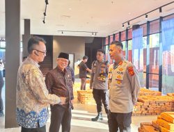 Polres Muaro Jambi Sukses Kawal Peresmian Museum Sriwijaya Dharmakirti oleh Menteri Kebudayaan