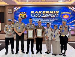 Polres Muaro Jambi Raih Penghargaan Kapolri Usai Catat Nilai IKPA Sempurna 100