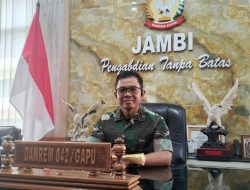 Keteguhan Danrem 042/Gapu Brigjen Nyamin, Memadamkan Karhutla adalah Tugas Mulia demi Keselamatan Bangsa