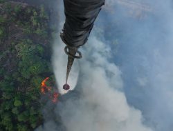 Tangani Karhutla, Polda Jambi Intensifkan Patroli Udara dan Water Bombing
