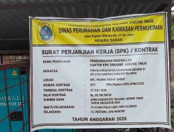 CV Pertama Jaya Mandiri Garap Proyek Musala Kantor KPU Tanjabtim senilai Rp 99,7 Juta