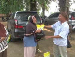 Sentuhan Sosial Muhammad Jais, Pasok Sembako hingga Tekan Angka Kriminalitas di Desa Sekernan
