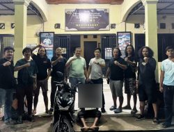 Duet Reskrim Maro Sebo dan Satreskrim Muaro Jambi Cokok Buronan Penggelapan Motor