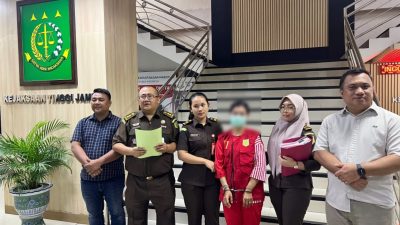Sembunyi 1 Tahun Lebih, Terpidana Perzinahan Diciduk Tim Tabur Kejati Jambi di Tempat Kerja