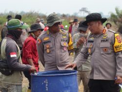 20 Hektare Lahan Gambut Terbakar di Muaro Jambi, Polda Jambi Kerahkan Tim Gabungan dan Cairan Khusus