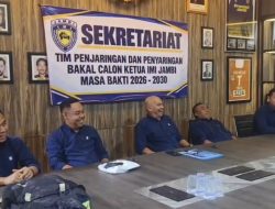 Dua Nama Bersaing di Bursa Ketua IMI Jambi, Pengembalian Berkas Ditunggu 19 September