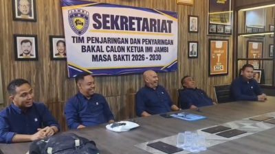 Dua Nama Bersaing di Bursa Ketua IMI Jambi, Pengembalian Berkas Ditunggu 19 September