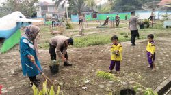 Satbrimob Polda Jambi Gelar Bakti Sosial di TK Tunas Bangsa Merangin