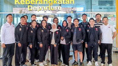 Ketua PBPI Jambi Ramos Hutabarat Lepas Atlet ke Kejurnas Padel 2026 di Jakarta, Targetkan Gelar Juara