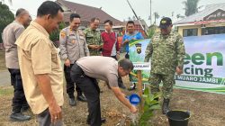 Polres Muaro Jambi Gelar Aksi Tanam Pohon Sambut Program 100 Hari Kapolri