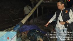 Sisir Sungai Batanghari, Polres Muaro Jambi dan Polsek Sekernan Amankan 10 Rakit Diduga Sarana PETI