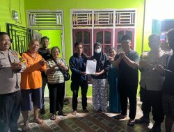 Polsek Limun Mediasi Kecelakaan Kambing, Warga Pulau Pandan dan SAD Kutur Damai