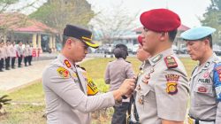 Kapolres Muaro Jambi AKBP Bayu Noormansyah Pimpin Sertijab Kasat Reskrim